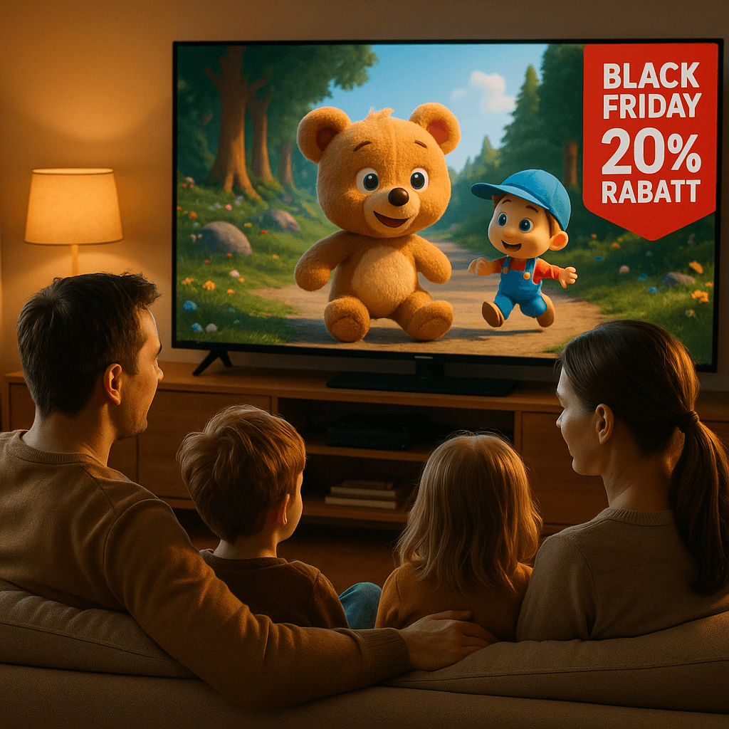 Black Friday 2025: 20 % Rabatt bei IPTV Deutschland sichern